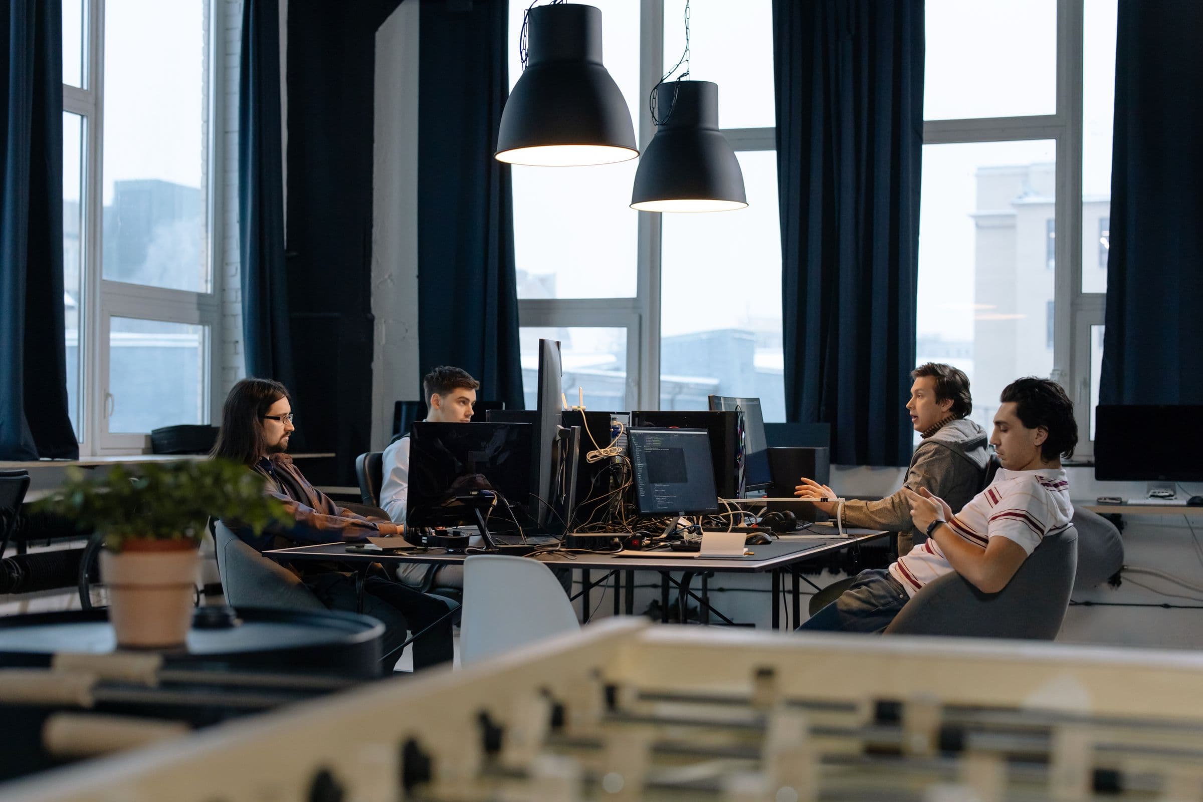 Sherow Tech security and technology team at work